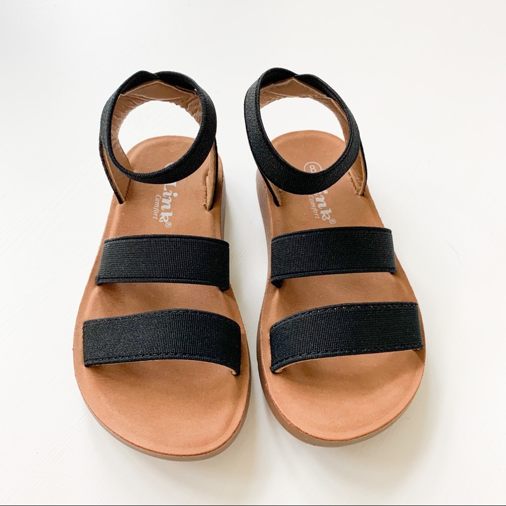 Link Toddler Black Sandal - Picture 4 of 7